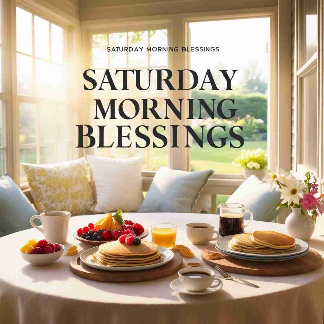 30 Saturday Morning Blessings: Start Your Weekend with Positivity 241 Saturday Blessings
