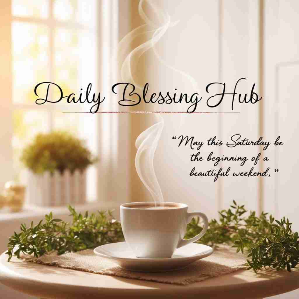Saturday Blessings images
