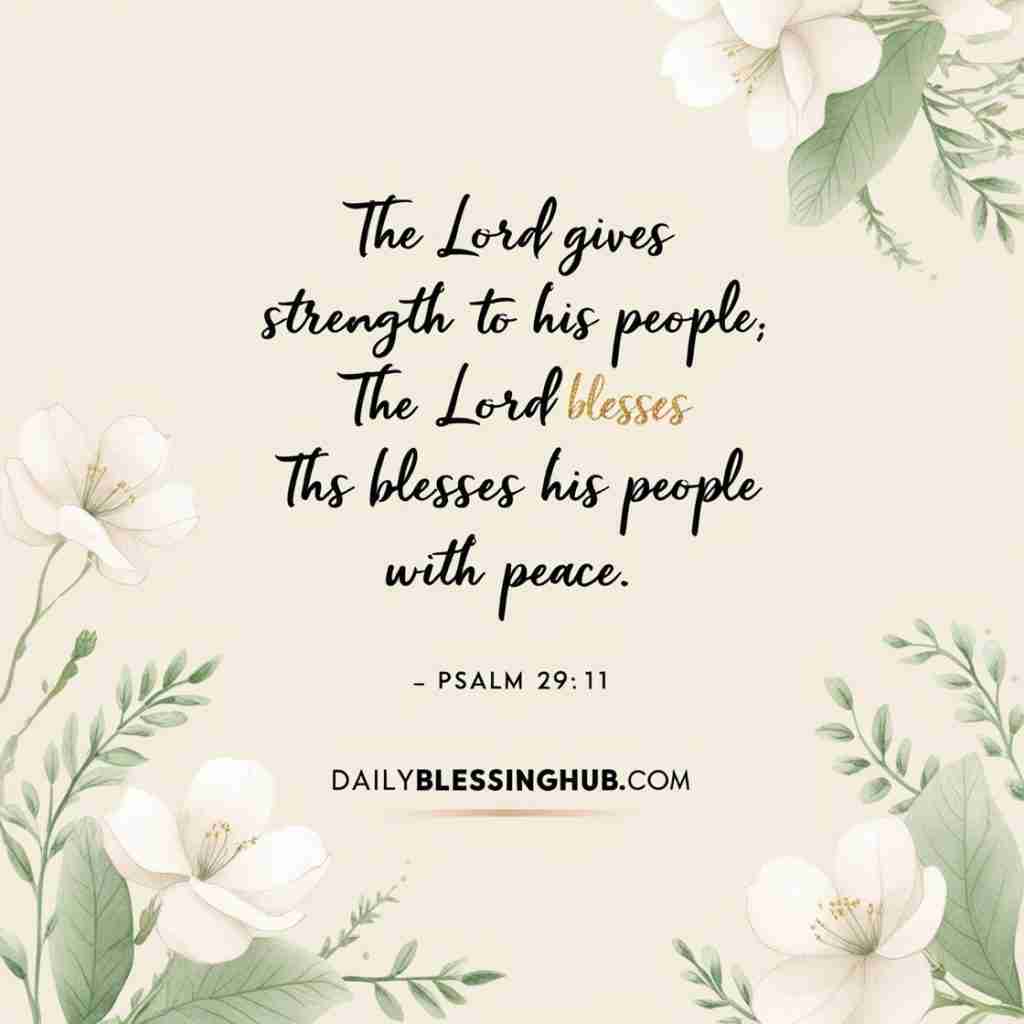 Bible Verse for Friday Blessings