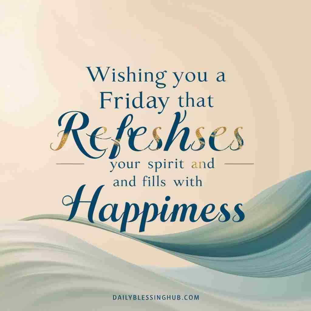 Friday Blessings