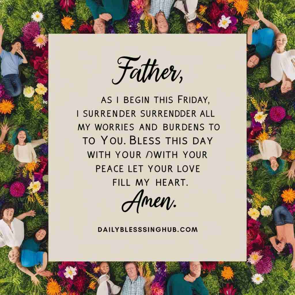 Friday Morning Blessings and Prayers