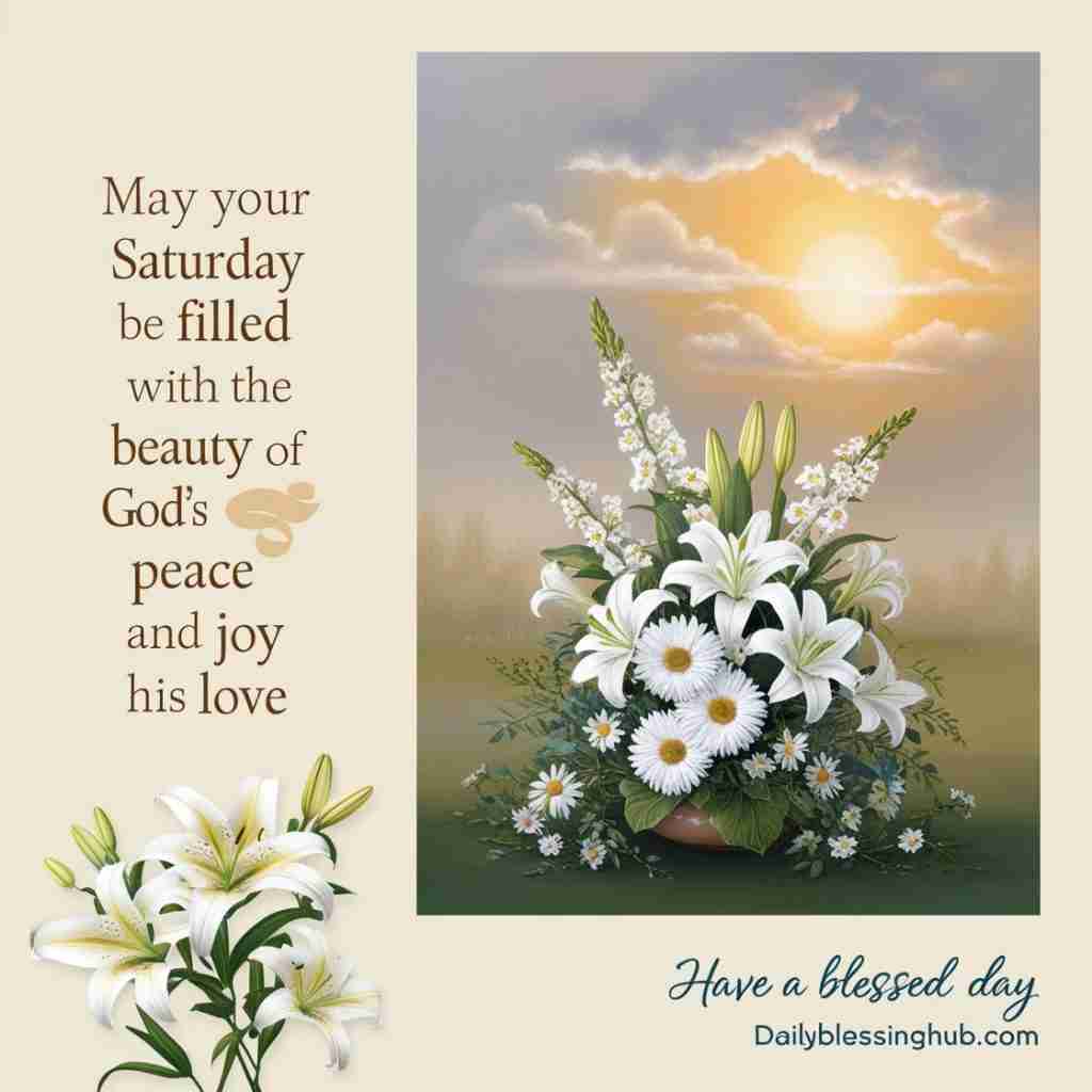 Saturday Blessings  