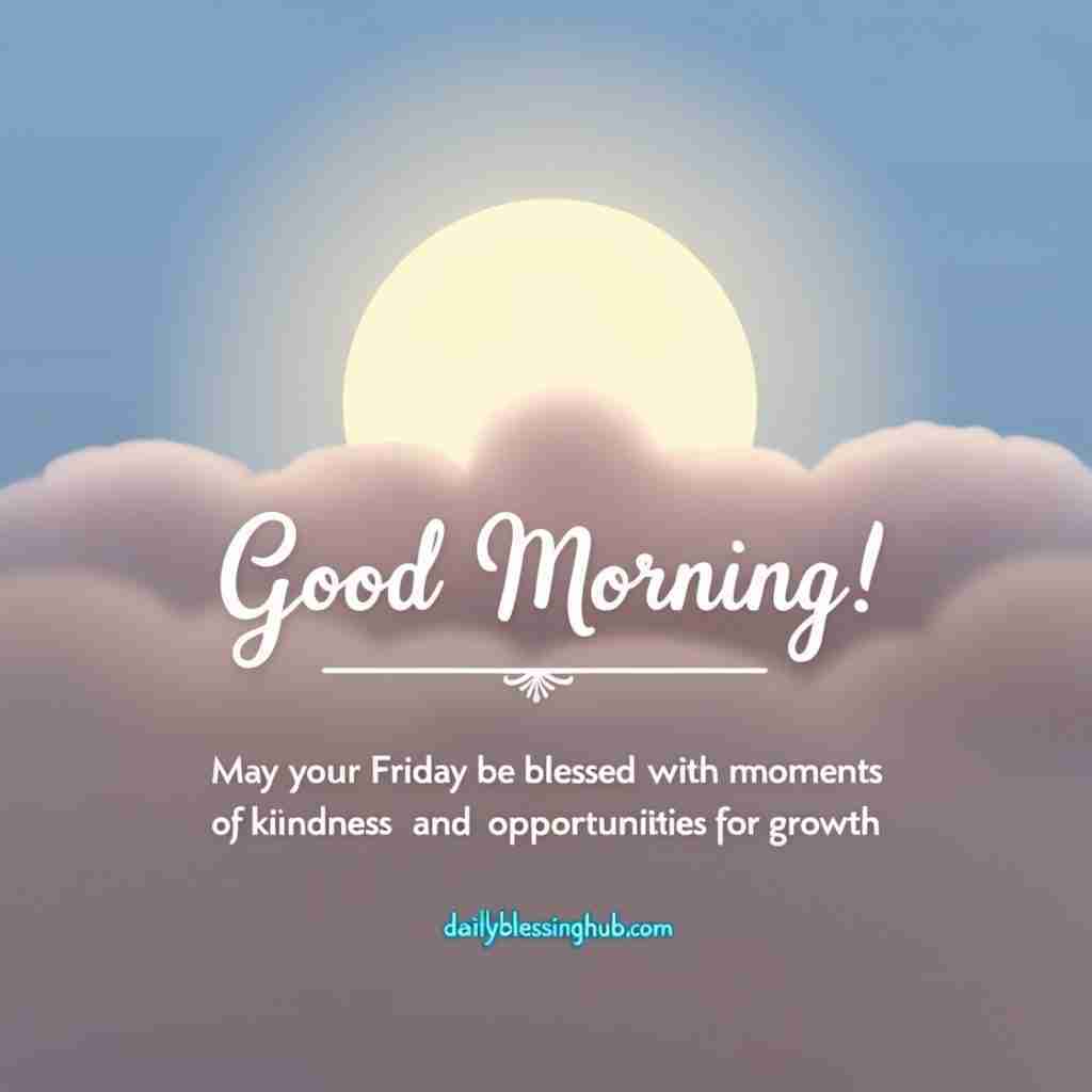 Friday Good Morning Blessings 