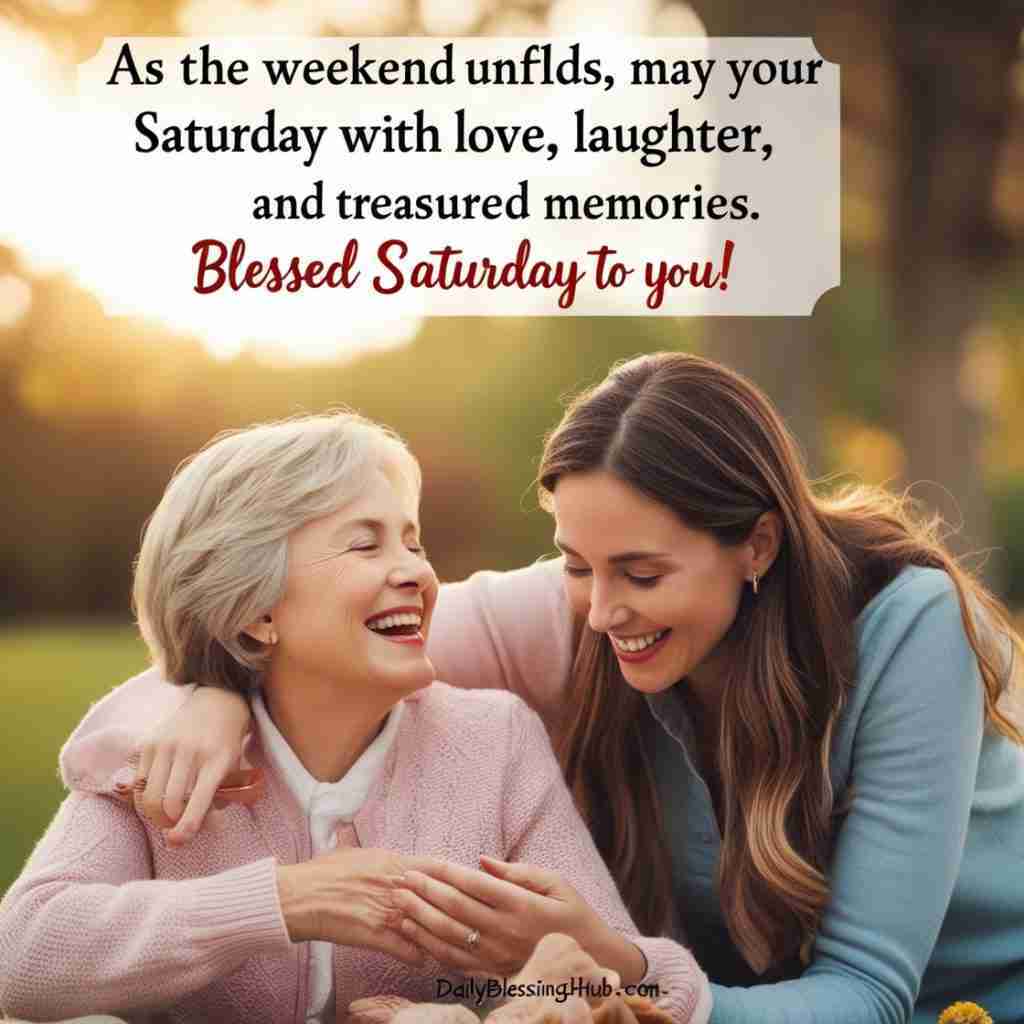 Saturday Blessings  