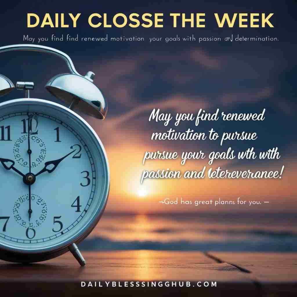 Motivational Friday Blessings