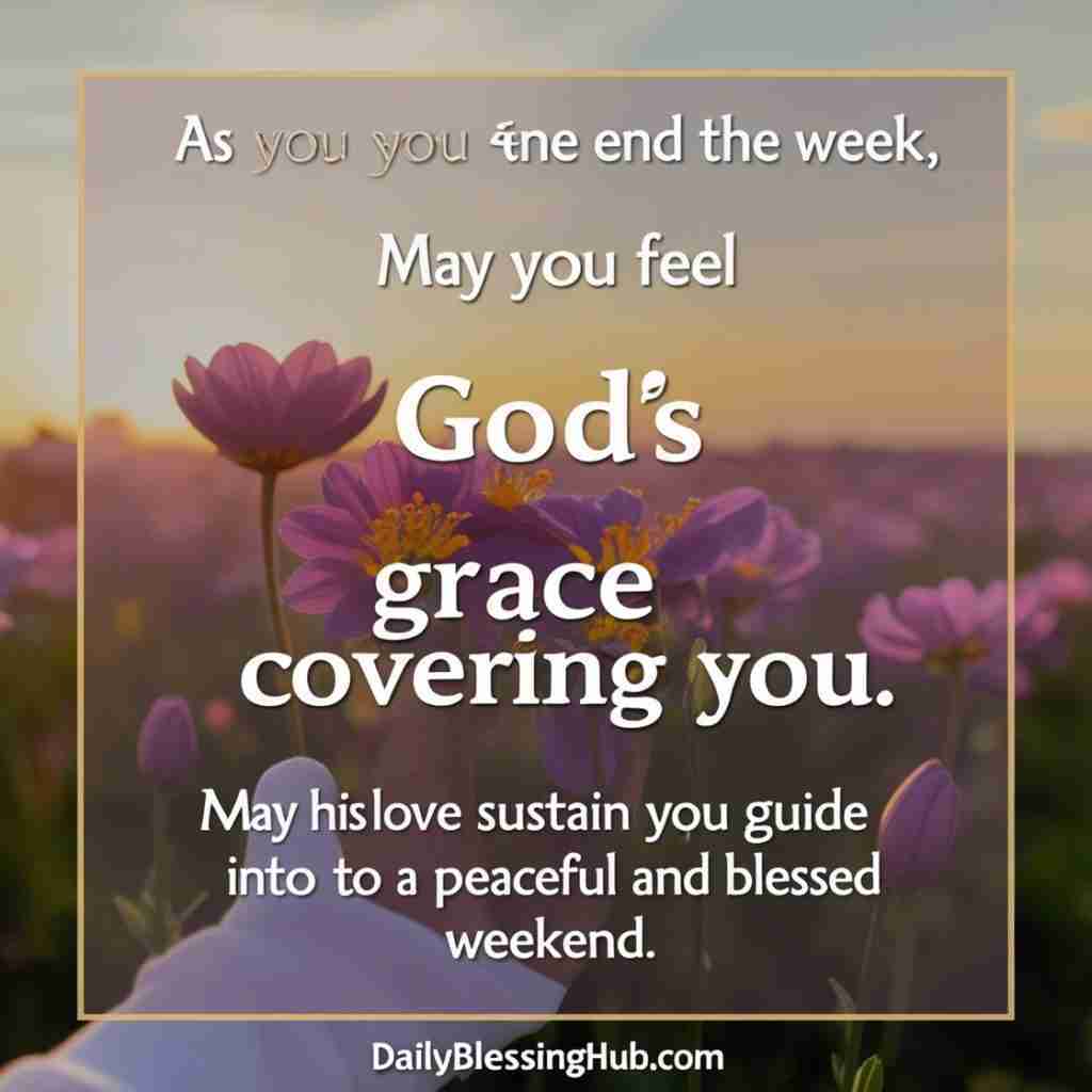 Spiritual and Inspirational Friday Blessings