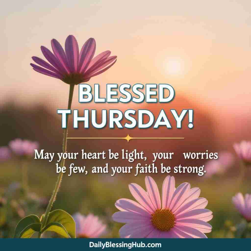 Thursday Blessings