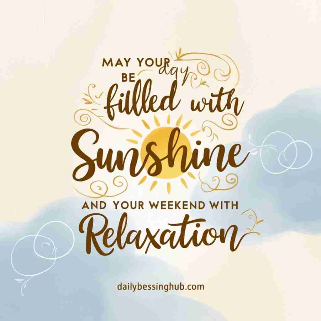 Friday Blessings