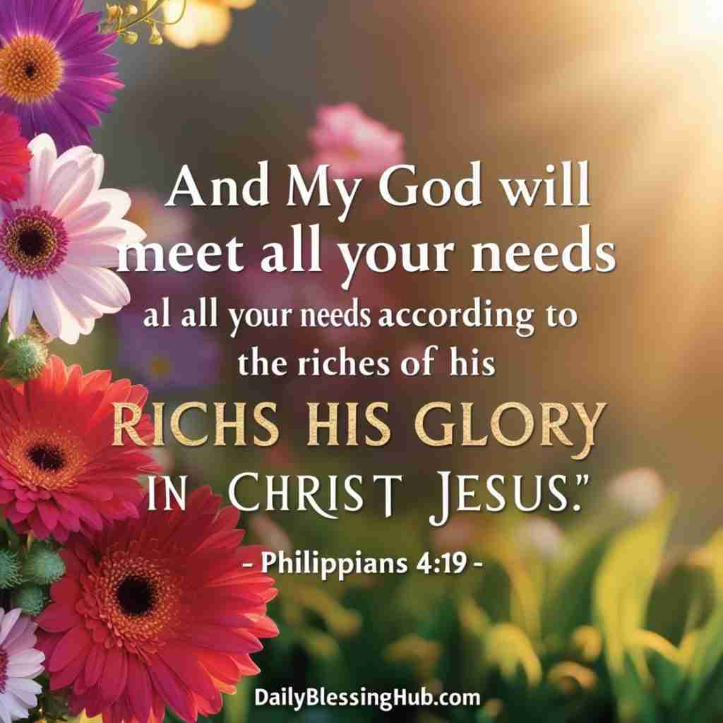 Bible Verse for Friday Blessings