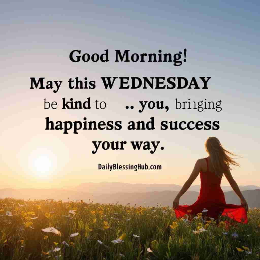  Good Morning Wednesday Blessings
