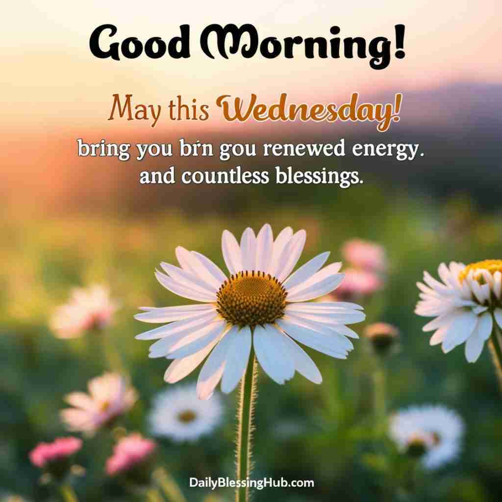  Good Morning Wednesday Blessings