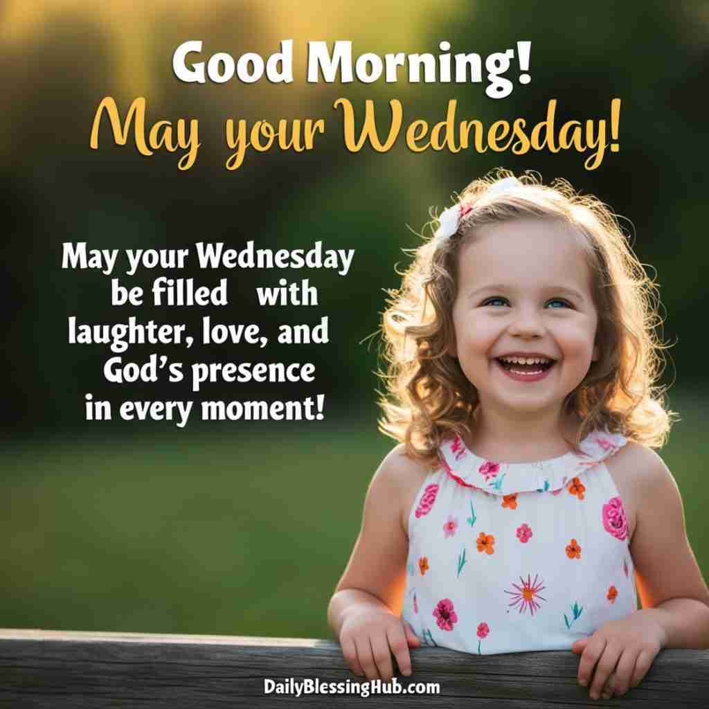  Good Morning Wednesday Blessings