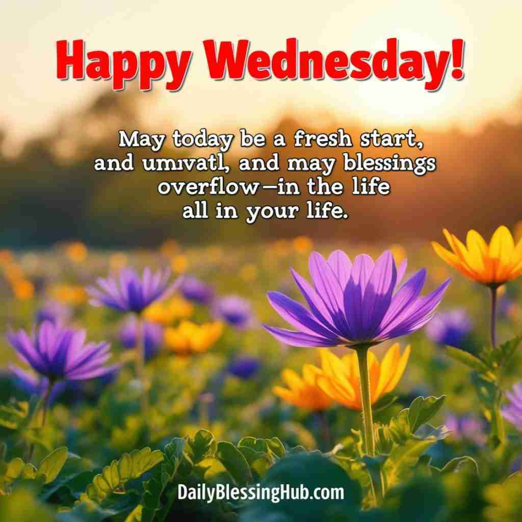  Good Morning Wednesday Blessings