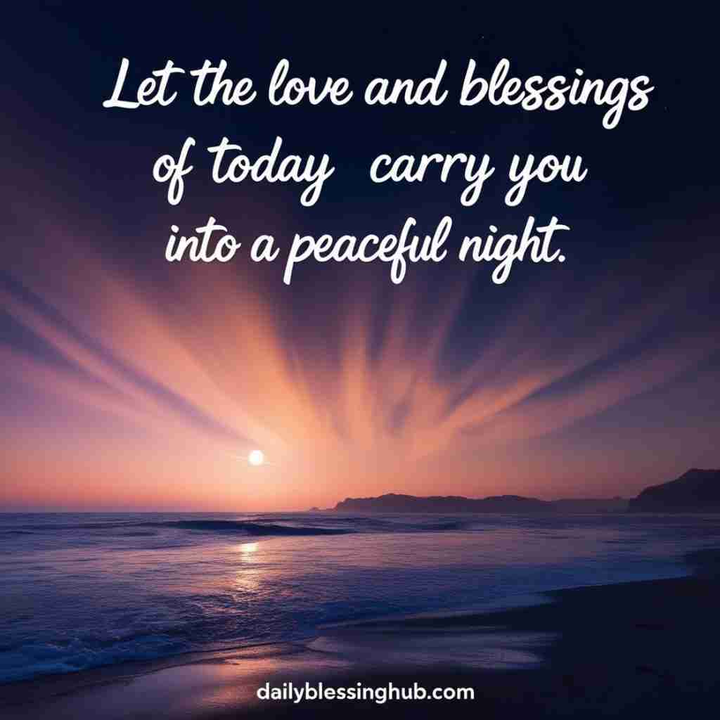 Sunday night blessings