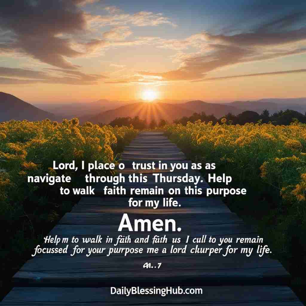 Bible Verses for Thursday 