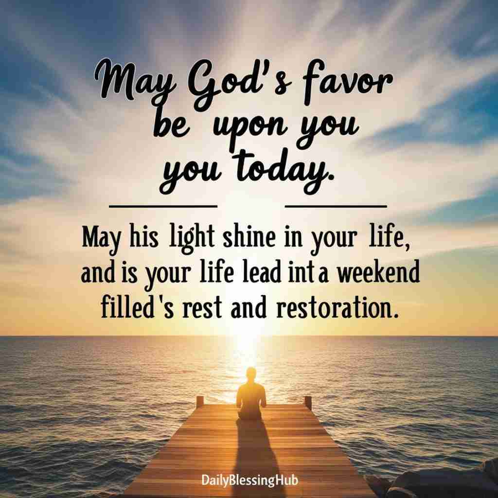 Spiritual and Inspirational Friday Blessings