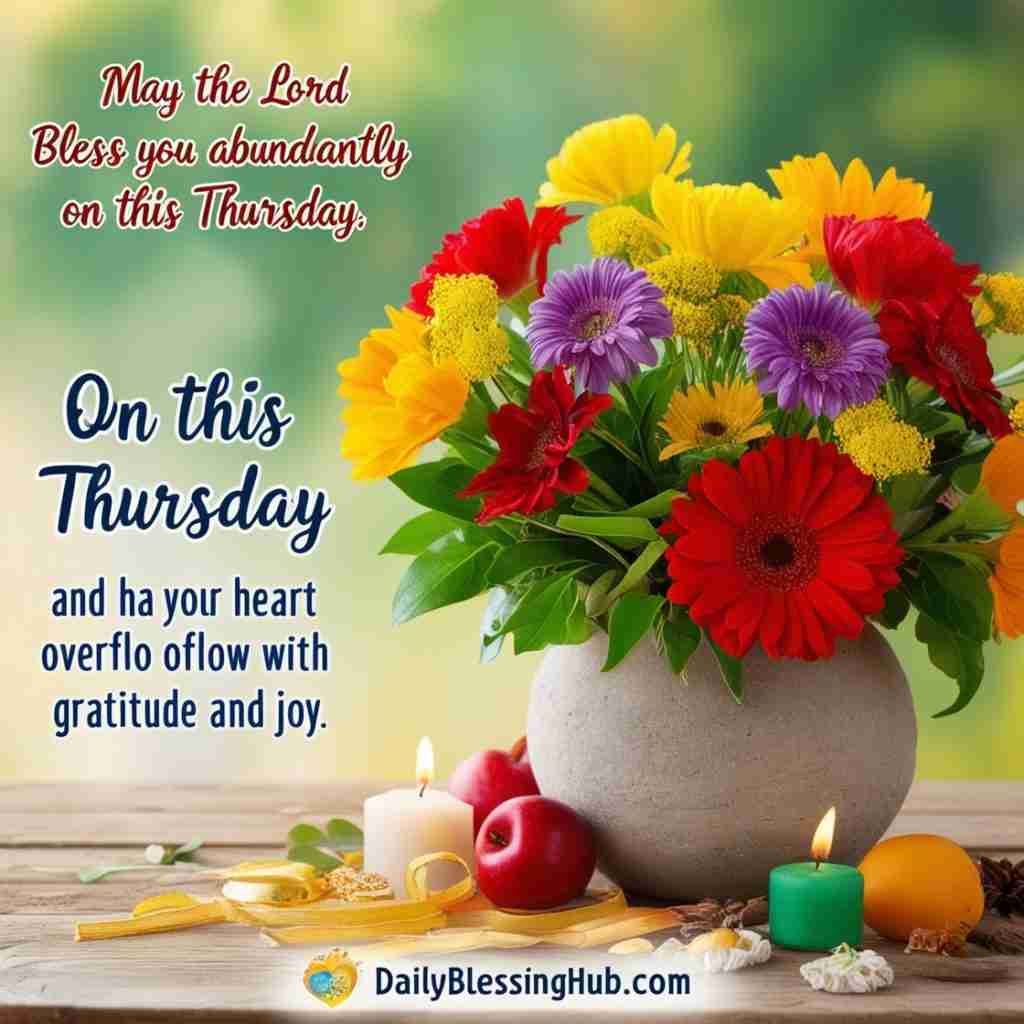 Thursday Blessings