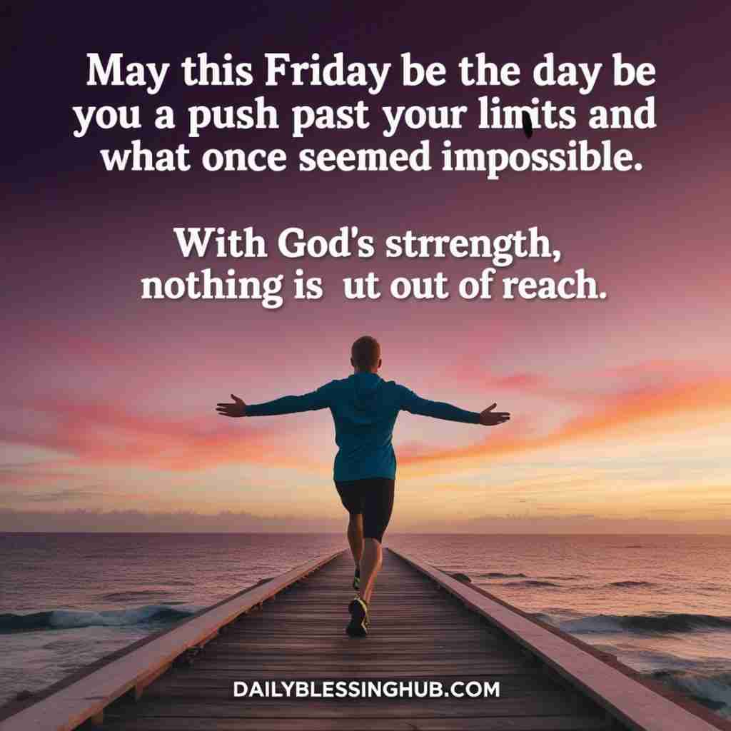 Motivational Friday Blessings