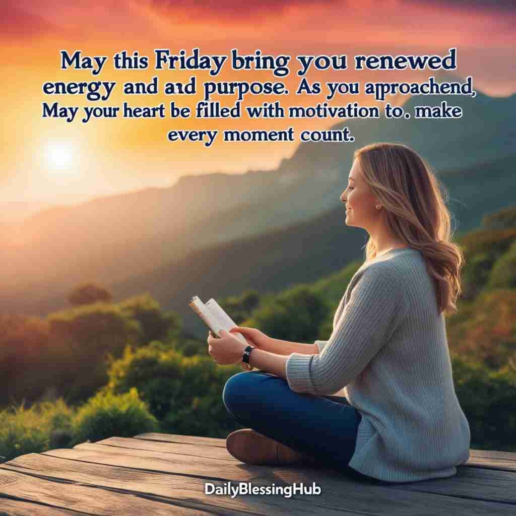 Motivational Friday Blessings