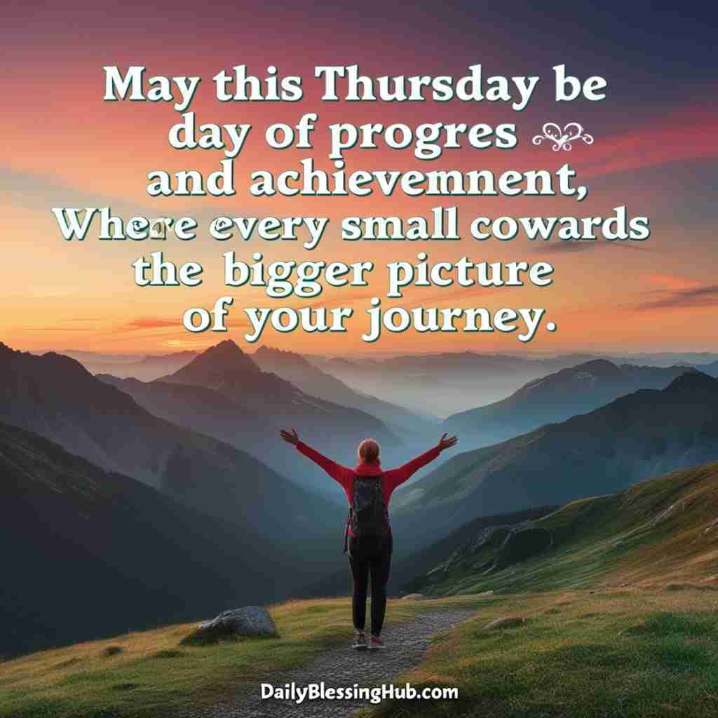 Inspiring and Motivating Thursday Blessings