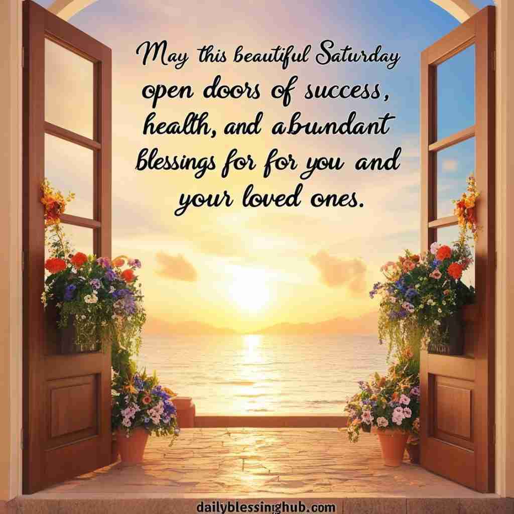 Saturday Blessings  