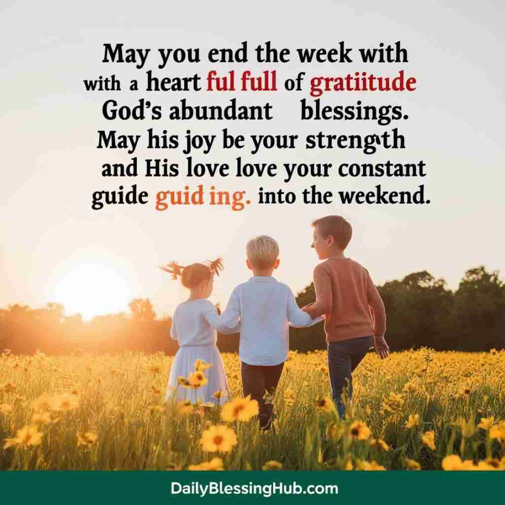Spiritual and Inspirational Friday Blessings