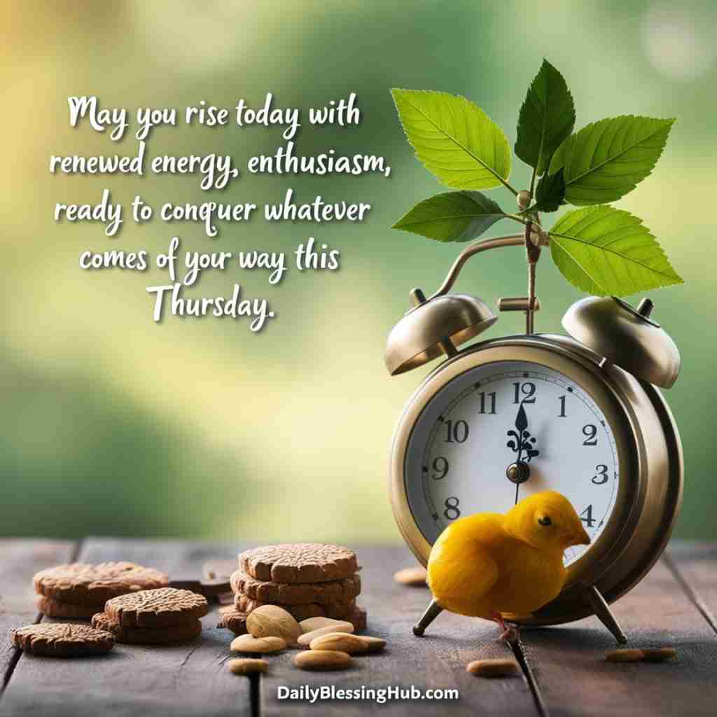 Inspiring and Motivating Thursday Blessings