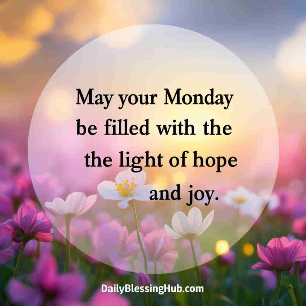 Monday blessings 