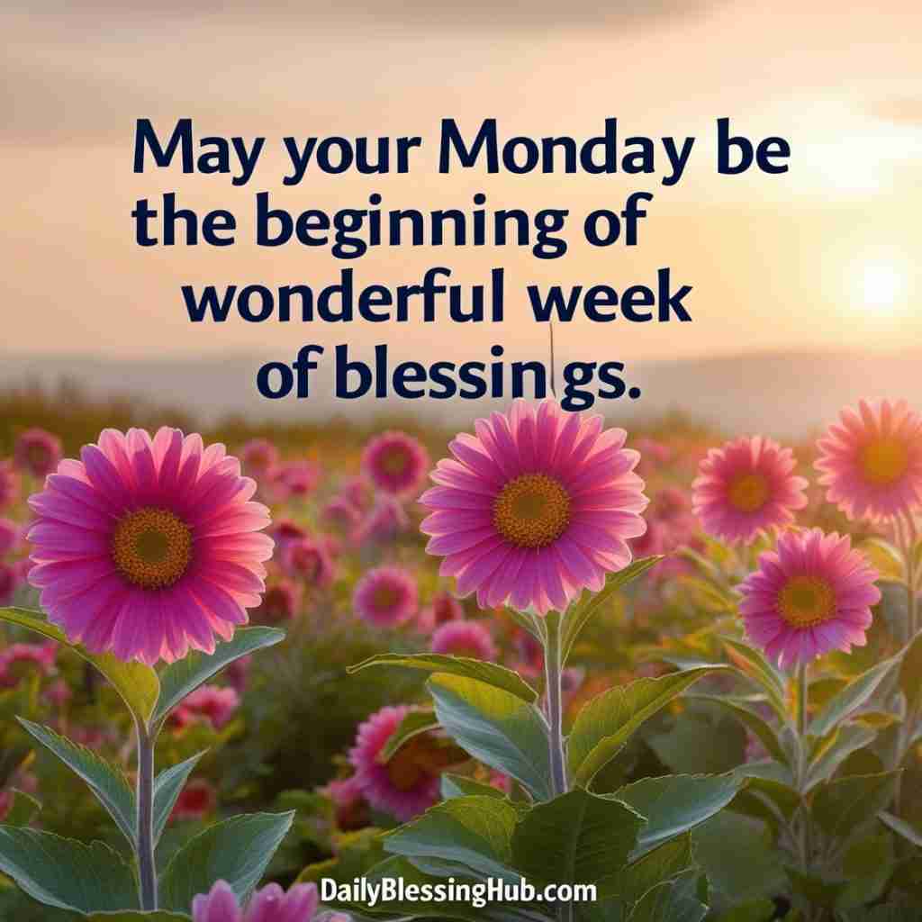 Monday blessings 