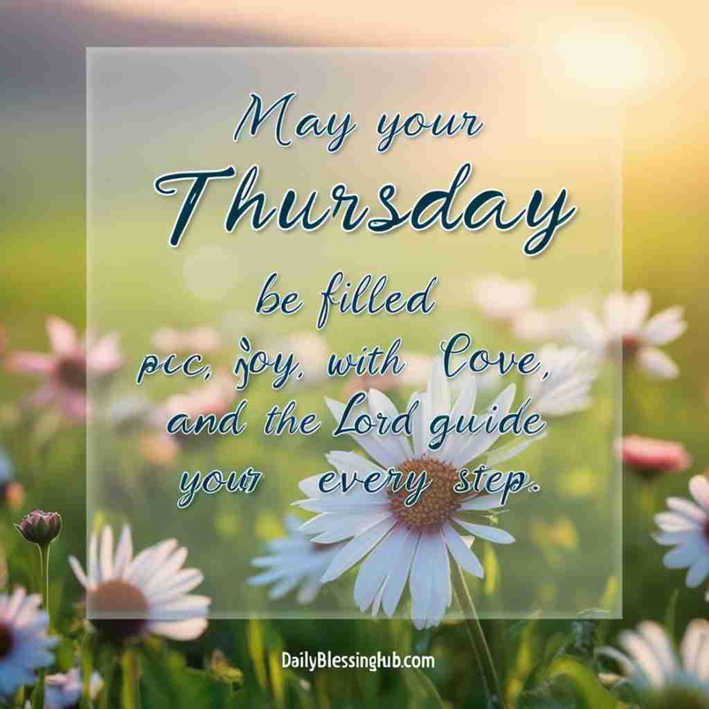 Thursday Blessings