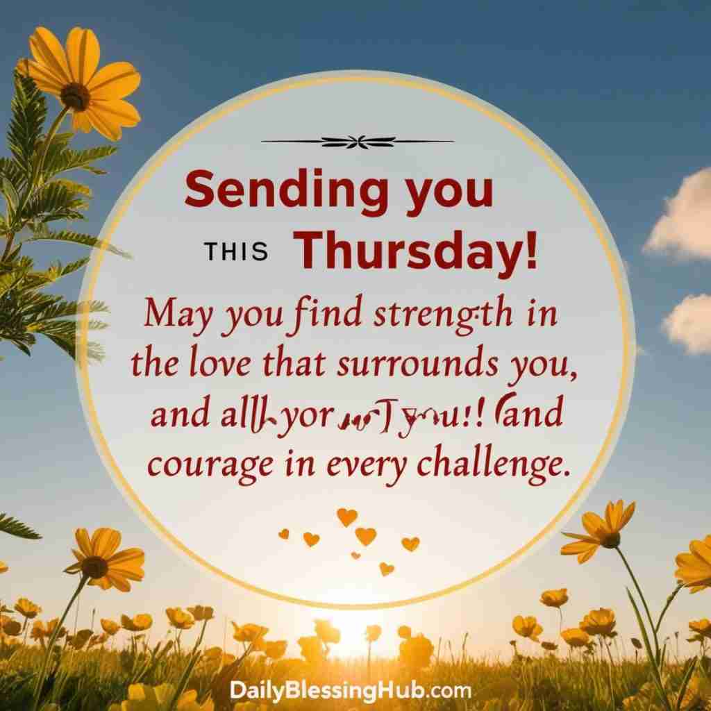 Thursday blessings for Love One's