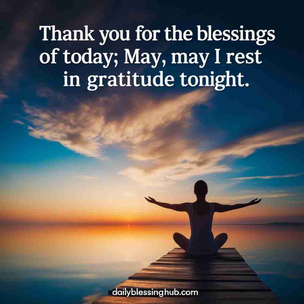 Sunday night blessings
