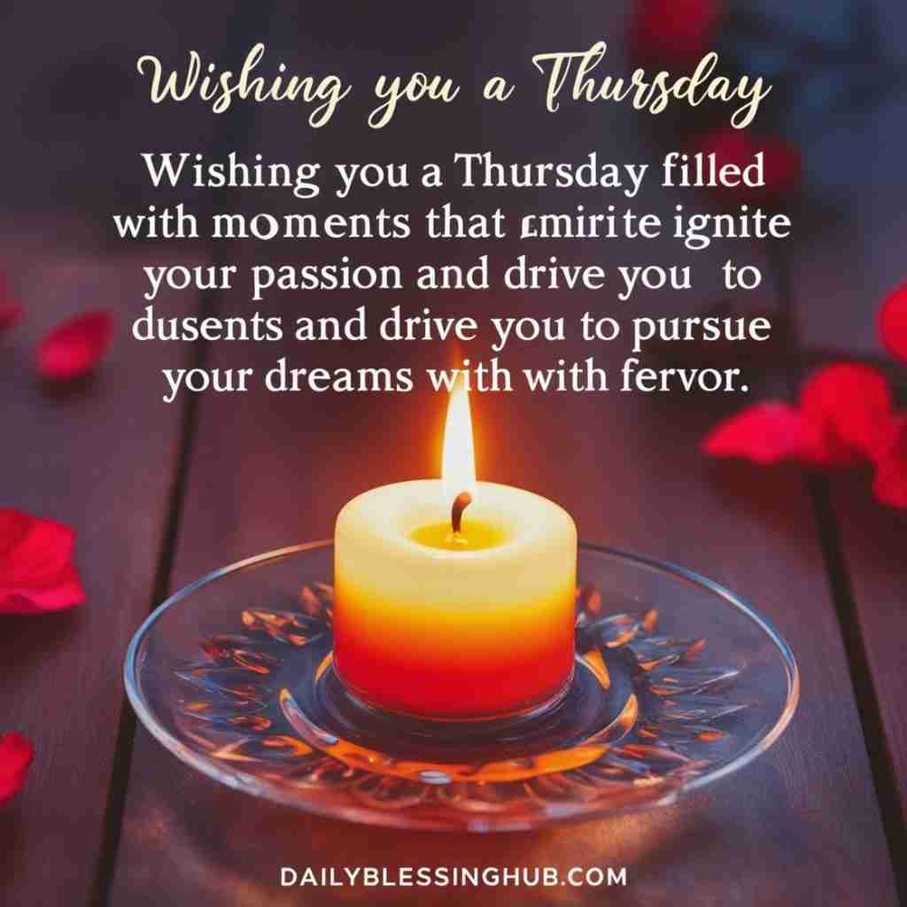 Inspiring and Motivating Thursday Blessings