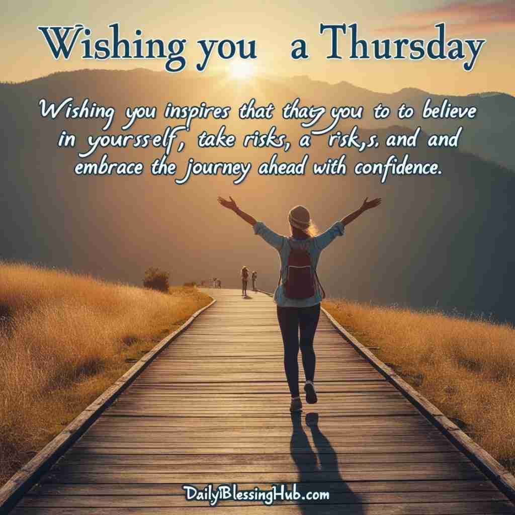 Inspiring and Motivating Thursday Blessings