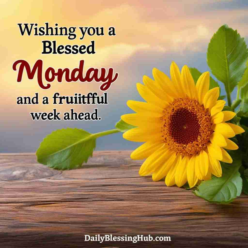 Monday blessings 