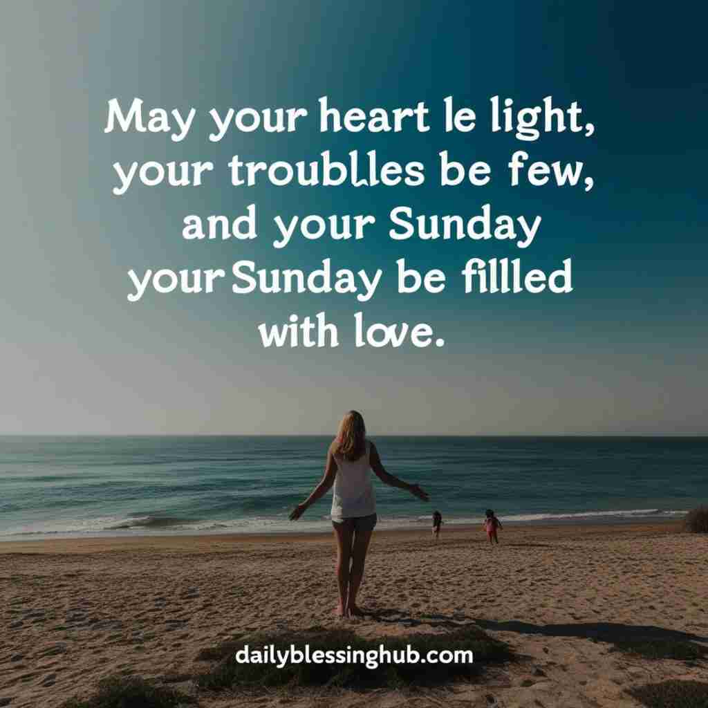 Sunday Good Morning Blessings