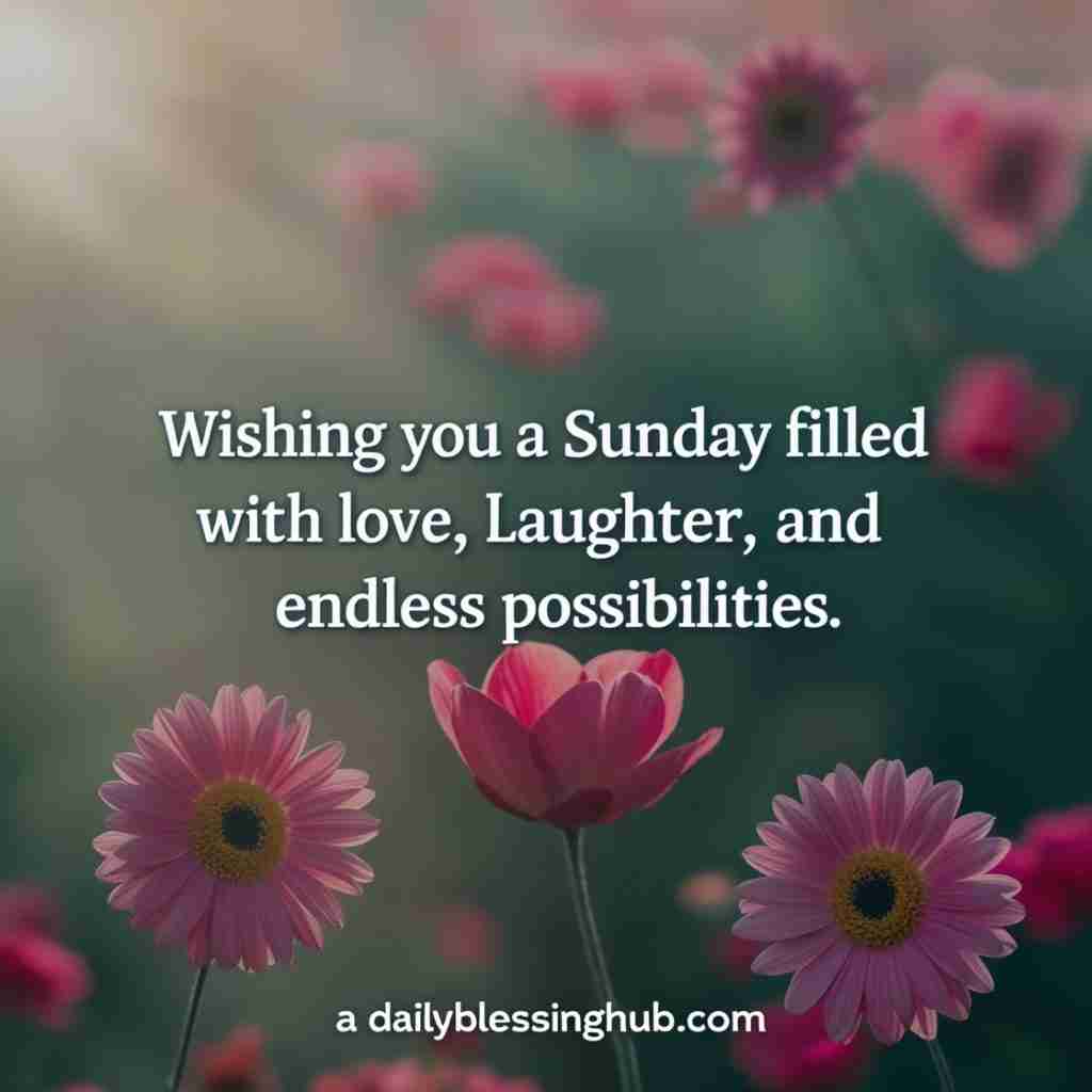 Sunday Good Morning Blessings