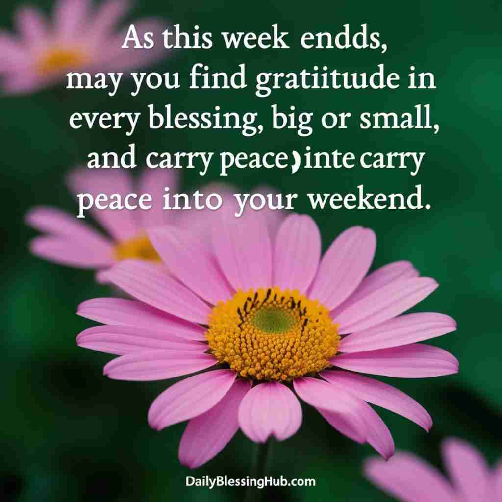 Saturday Blessings