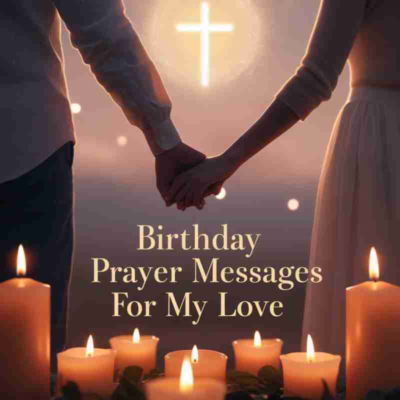 Birthday Prayer Messages for My Love